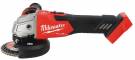 Polizor unghiular 125 mm cu franare si comutator culisant M18 Fuel - Milwaukee M18 FSAG125XB-0X