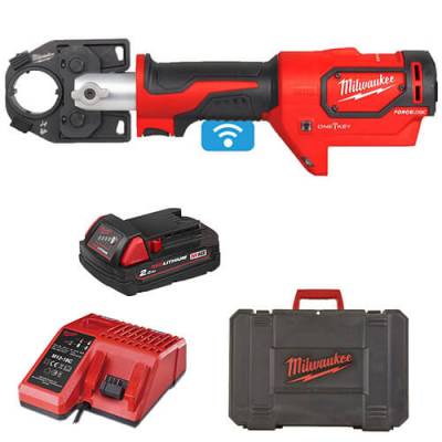 Presa hidraulica pentru cabluri 53kN M18 FORCE LOGIC - Milwaukee M18 HCCT-201C