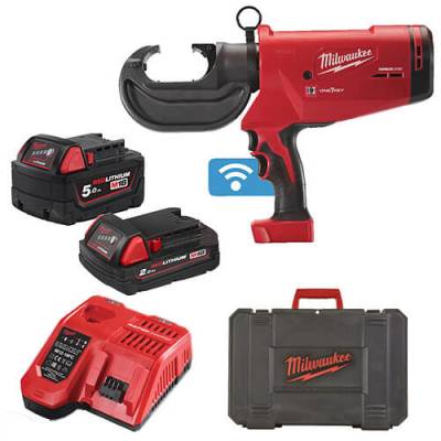 Presa hidraulica pentru cabluri 109 kN M18 FORCE LOGIC - Milwaukee M18 HCCT109/42-522C