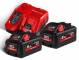 Set acumulatori M18 High Output - Milwaukee M18 HNRG-552