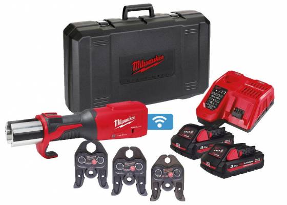 Presa M18 FORCE LOGIC ONE-KEY compacta cu motor fara perii - Milwaukee M18 ONEBLHPT-302C M-SET