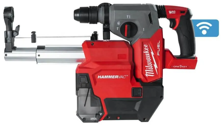 Ciocan rotopercutor SDS-Plus 26 mm cu 4 functii si mandrina FIXTEC ONE-KEY M18 FUEL cu extractor de praf integrat - M18 ONEFHXDEL
