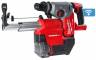 Ciocan rotopercutor SDS-Plus 26 mm cu 4 functii, mandrina FIXTEC, ONE-KEY M18 FUEL cu extractor de praf - Milwaukee M18 ONEFHXDEL-552C