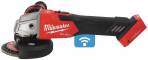 Polizor unghiular 125 mm cu franare si comutator culisant M18 FUEL ONE-KEY - Milwaukee M18 ONEFSAG125XB-0X