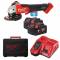 Polizor unghiular 125 mm cu franare si comutator tip clapeta M18 FUEL ONE-KEY - Milwaukee M18 ONEFSAG125XPDB-502X