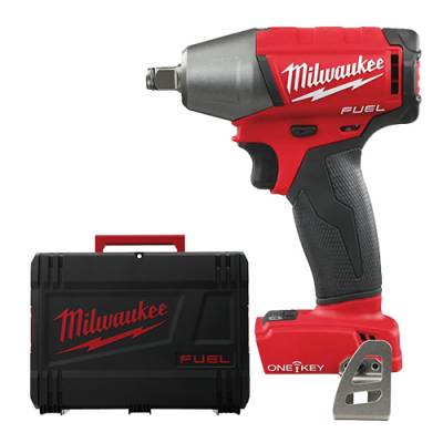 Cheie de impact 1/2&QUOT; ONE-KEY M18 Fuel cu inel de fixare - Milwaukee M18 ONEIWF12-0X