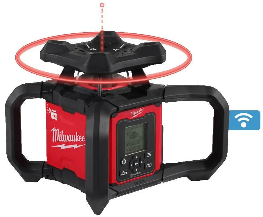 Nivela laser rotativa, orizontala si verticala M18 1200 m cu ONE-KEY - M18 RLOHV1200