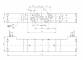 Distribuitor 5/2 electric, bistabil, montaj placa, tip MD, porturi placa