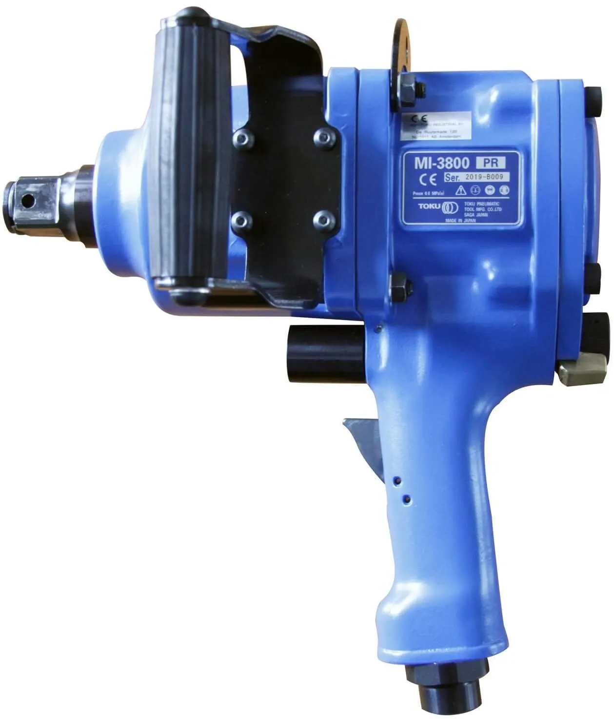 Pistol pneumatic de insurubat cu impact 1<sup>'</sup> - 2100Nm - 4500 rot/min