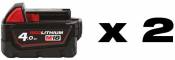 Masina de gaurit compacta, cu percutie si motor fara perii M18 - Milwaukee M18 BLPDRC-402C