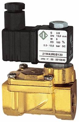 Electroventil 2/2, NO, actionare pilotata, 24 V DC, NBR, G 1/2&QUOT;, 0,2 - 16 bar