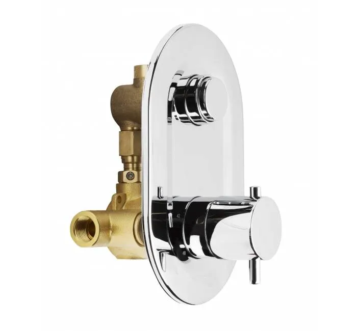 Mixer termostatic incastrat, cu temporizare