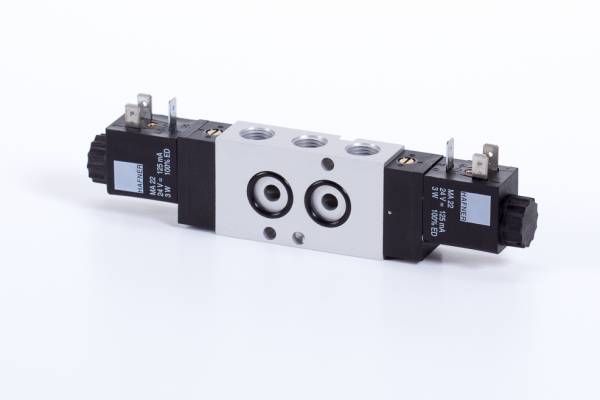 Distribuitor NAMUR 5/2 , bistabil - electric, 1/4 NPT, NAMUR 1/4