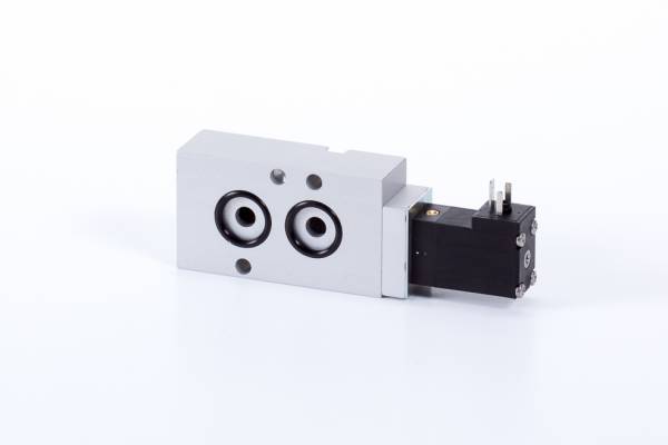 Distribuitor NAMUR 3/2 - electric, NC, G 1/4,  NAMUR 1/4, 1,8 W, arc combinat