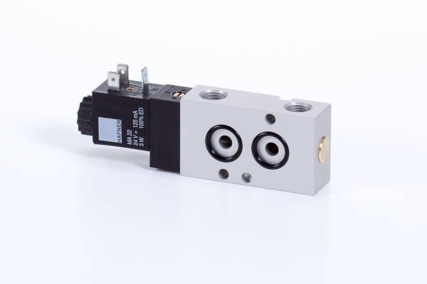 Distribuitor NAMUR 3/2 - electric, NC, 1/4 NPT, NAMUR 1/4, arc combinat