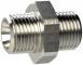 Niplu M 16x1,5, PN 25, alama nichelata