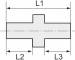 Niplu M 16x1,5, PN 25, alama nichelata