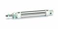 Micro cilindru dubla actiune magnetic, piston 16 mm, cursa 400 mm