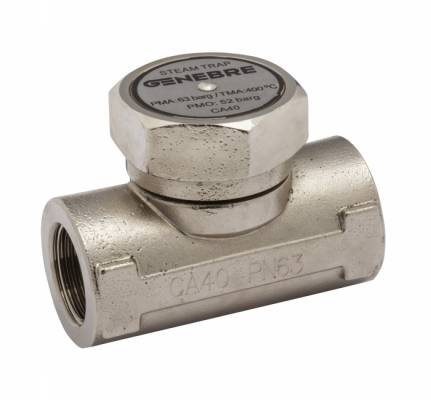 Oala condens termodinamica fara filtru, din inox, filete int. G 1/2&QUOT;, PN 63