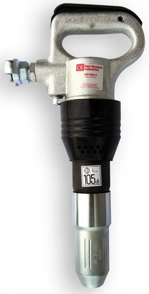Ciocan daltuitor pneumatic - Ø25X75/suport cu surub pentru dalti - 1590 lovituri/min