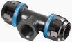 Cupla T push-on, filet interior, pentru teava