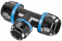 Cupla T push-on pentru teava 20 mm - 16 mm, aluminiu