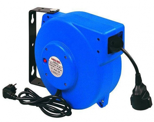 Derulator cablu electric, HO5VV-F, 230V, 50Hz, max 10 A