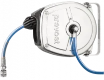 Derulator furtun apa - furtun PU cu insertie - INOX 304
