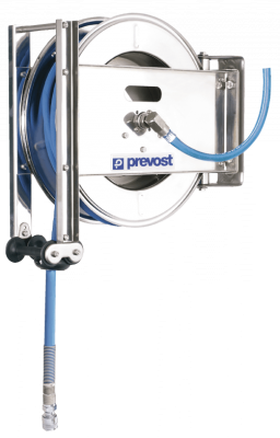 Derulator furtun - furtun termoplastic cu insertie - produse alimentare - INOX 304