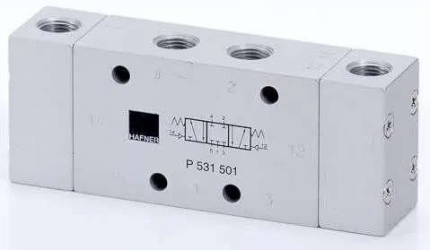 Distribuitor 5/3 - actionare pneumatica
