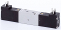 Distribuitor 5/2 electric, bistabil, montaj placa, tip MD, porturi distribuitor