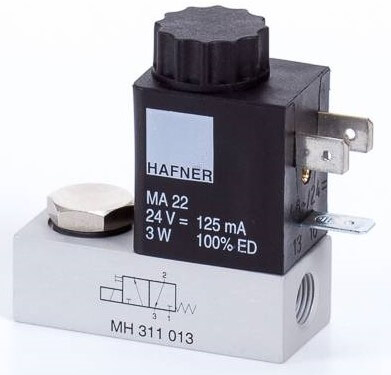 Distribuitor 3/2 electric, monostabil - Banjo