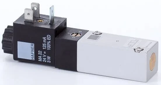 Distribuitor 5/2 electric, monostabil, montaj placa - temperaturi scazute