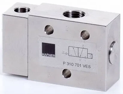Distribuitor 3/2 pneumatic - INOX