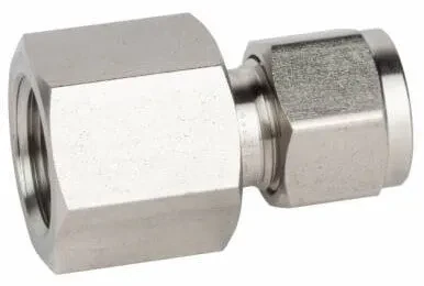 Fiting drept cu filet interior, din inox AISI 316