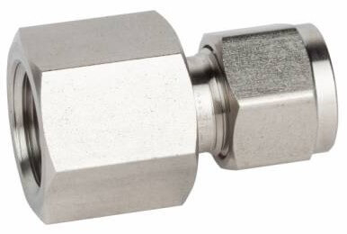 Fiting drept cu filet interior NPT 1/2&QUOT;, tub Ø8mm, 340bar, inox AISI 316