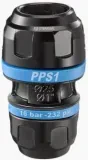 Mufa push-on de legatura pentru teava 32 mm - 25 mm, aluminiu