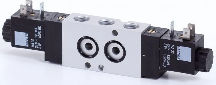Distribuitor NAMUR 5/3 centru exhaustat - electric