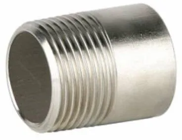 Nipluri sudabile cu filet exterior, din inox AISI 316