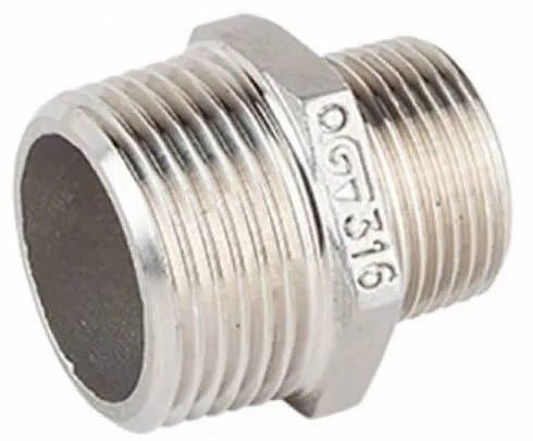 Nipluri reduse, din diferite tipuri de inox