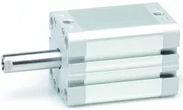 Cilindru compact simpla actiune magnetic - arc spate, tija filet interior, ISO 21287