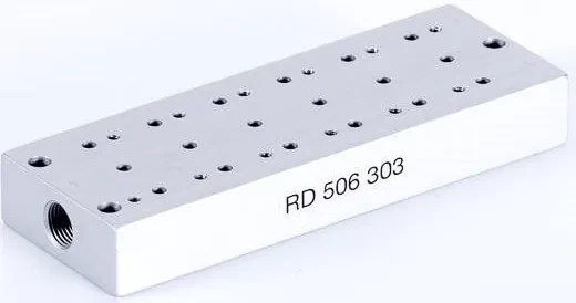 Placa de baza - distribuitoare 5/2 si 5/3, tip RD-5XX-303 / RD-5XX-403