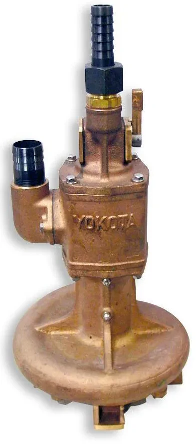 Pompa pneumatica din bronz - pentru lichide agresive 80 t/h