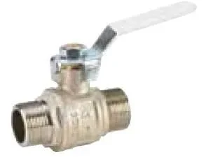 Robinet cu bila pentru oxigen, maneta, filete exterioare