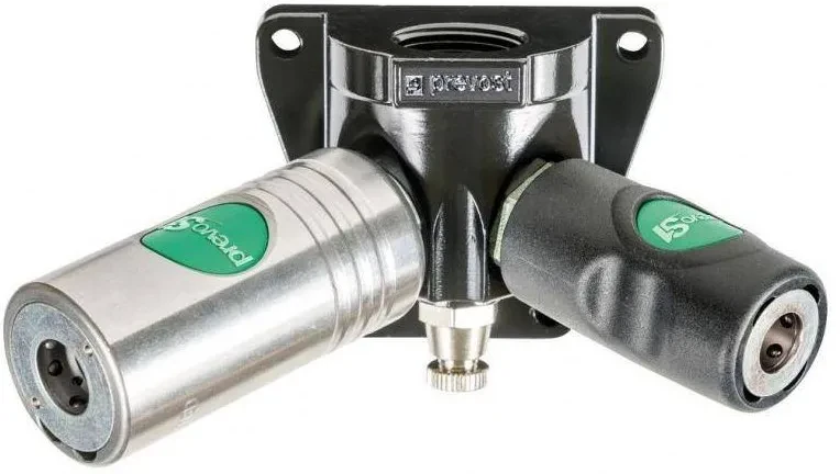 Ramificator cuple rapide DN 10,4 si 7,4 mm, cu purja