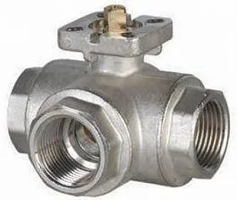 Robinet 3/2, tip T, fara actuator - alama