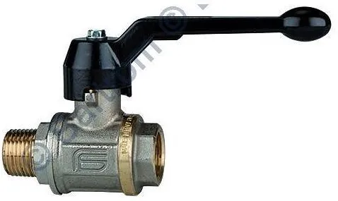Robinet cu bila pentru conditii grele tip LKH, control manual si filet interior-exterior, PN 80