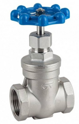 Robinet cu sertar, din inox, filete interioare G 2, PN 16