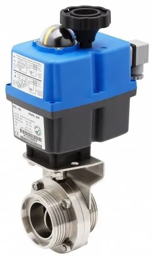 Robinet fluture sanitar, filete ext., act. electric