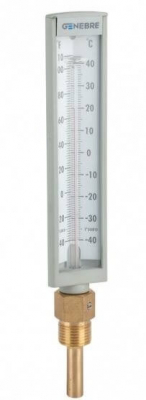 Termometru din sticla, tija L=50 mm, ⌀ tija 10 mm, filet G 1/2&QUOT;, -40°C/+40°C